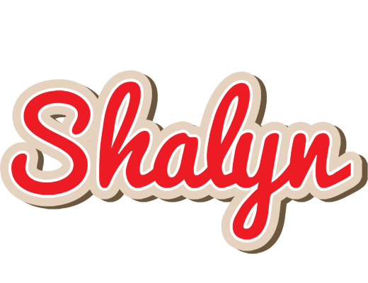 Shalyn chocolate logo