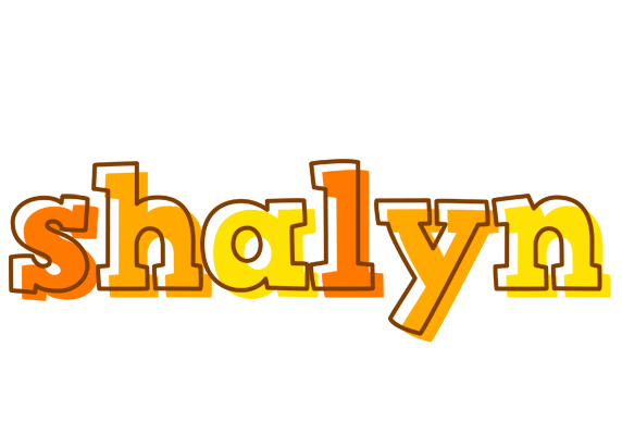 Shalyn desert logo