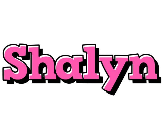 Shalyn girlish logo