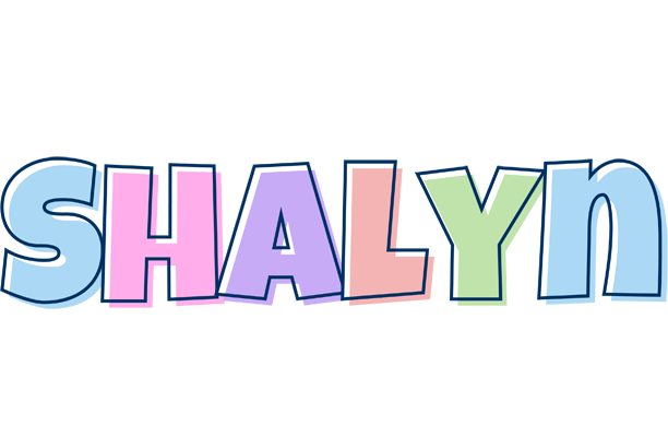 Shalyn pastel logo