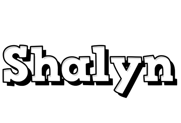 Shalyn snowing logo