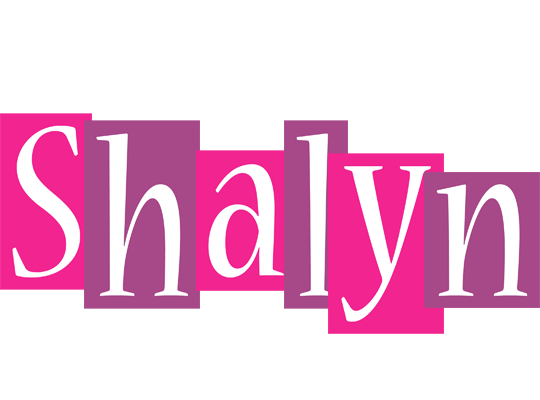 Shalyn whine logo