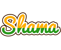 Shama banana logo