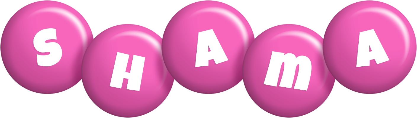 Shama candy-pink logo