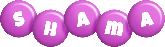 Shama candy-purple logo