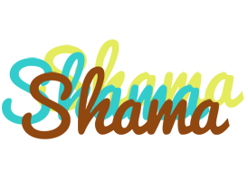 Shama cupcake logo