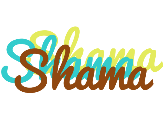 Shama cupcake logo