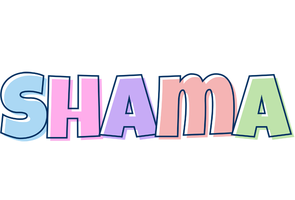 Shama pastel logo