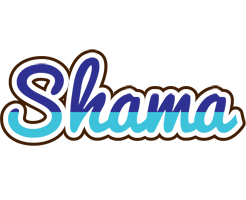 Shama raining logo