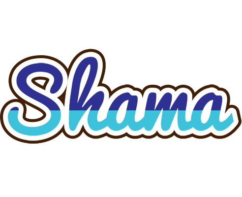 Shama raining logo