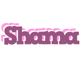 Shama relaxing logo