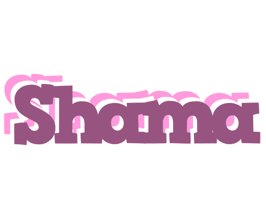 Shama relaxing logo