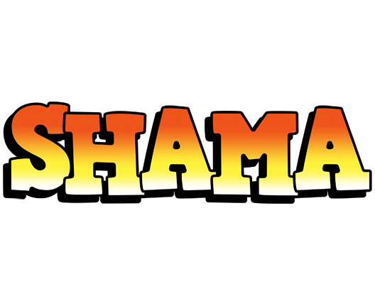 Shama sunset logo