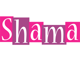 Shama whine logo