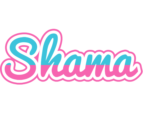 Shama woman logo