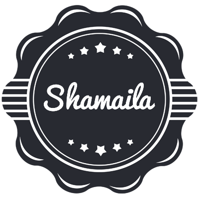 Shamaila badge logo