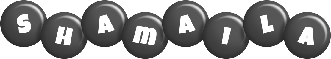 Shamaila candy-black logo