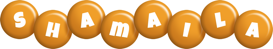 Shamaila candy-orange logo