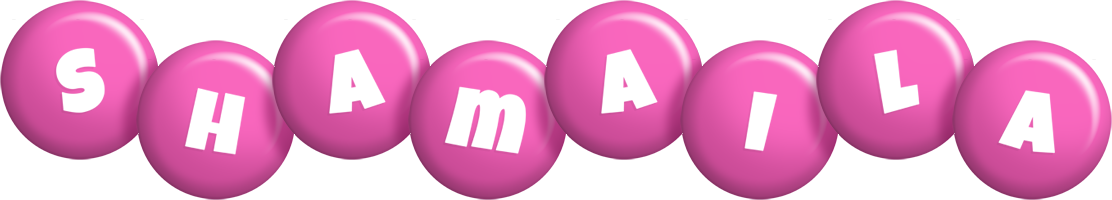Shamaila candy-pink logo