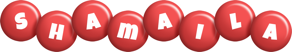 Shamaila candy-red logo