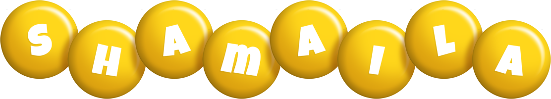 Shamaila candy-yellow logo
