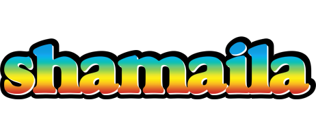 Shamaila color logo