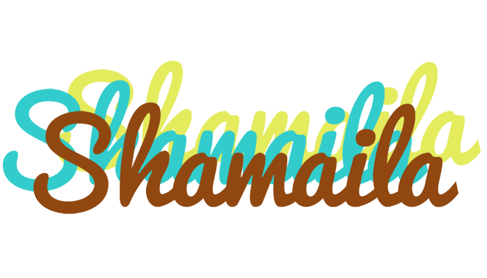 Shamaila cupcake logo