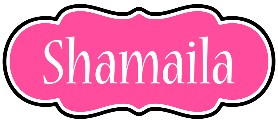 Shamaila invitation logo