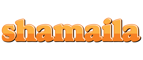 Shamaila orange logo