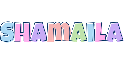 Shamaila pastel logo
