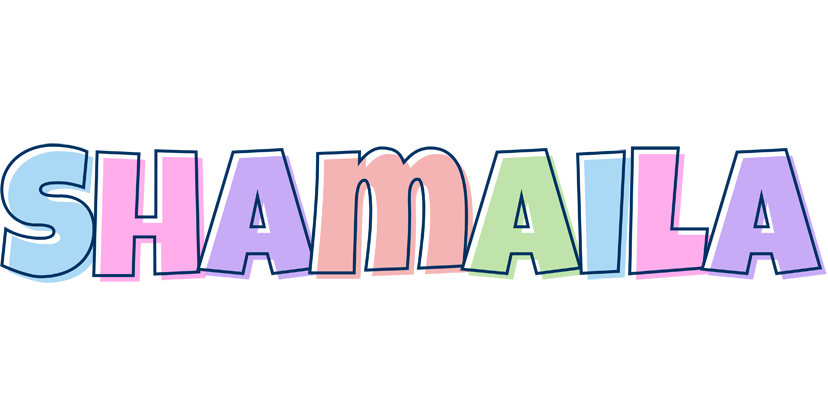 Shamaila pastel logo