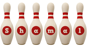 Shamal bowling-pin logo