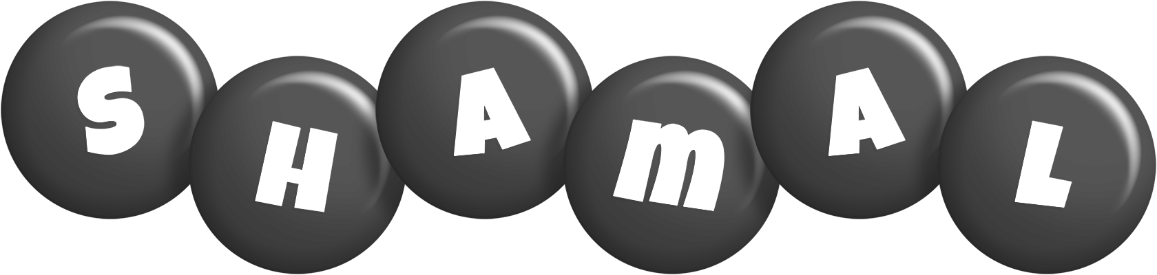 Shamal candy-black logo