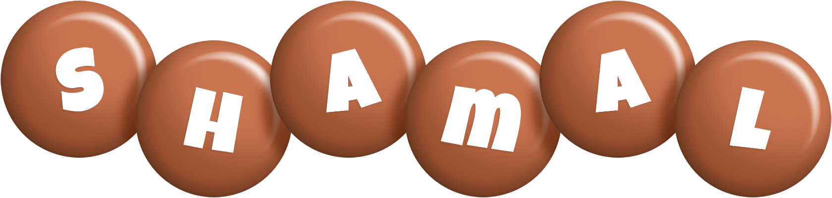 Shamal candy-brown logo
