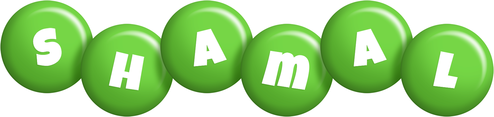 Shamal candy-green logo