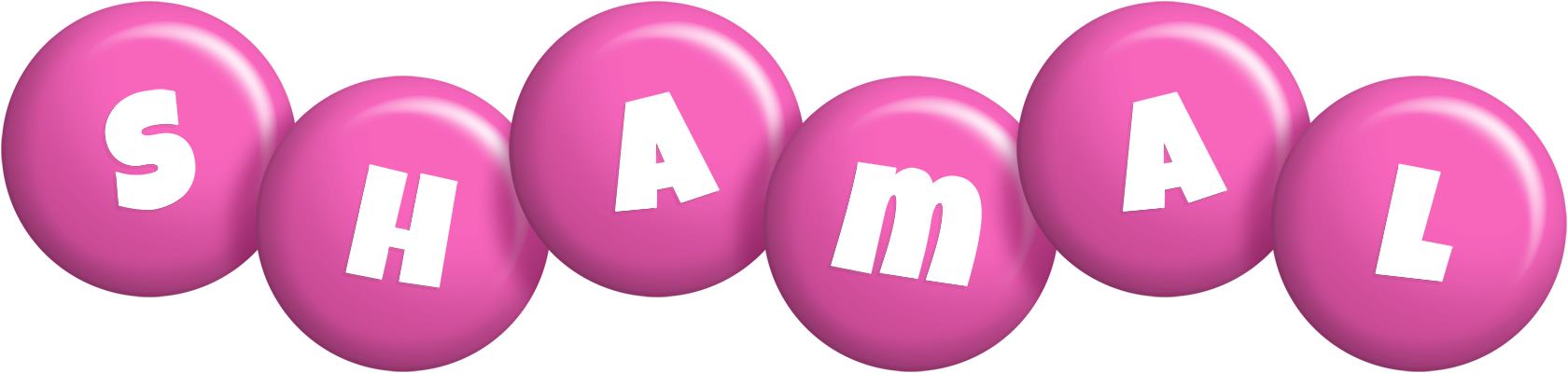 Shamal candy-pink logo