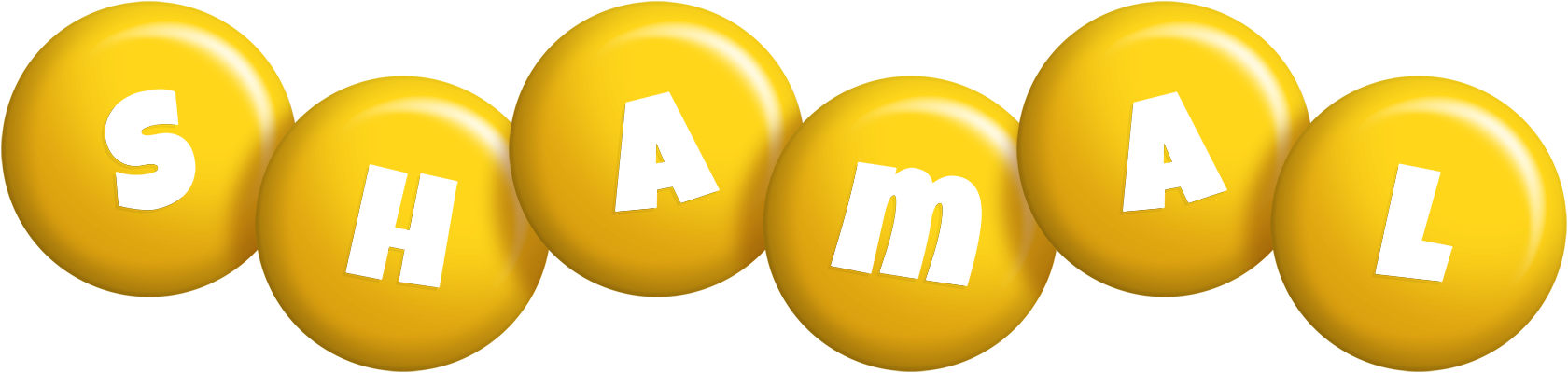 Shamal candy-yellow logo