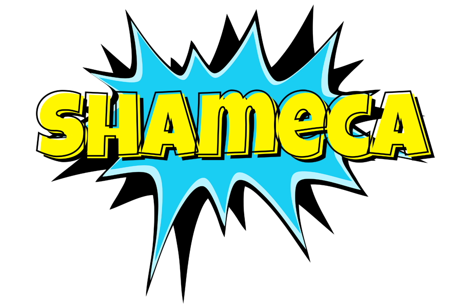 Shameca amazing logo