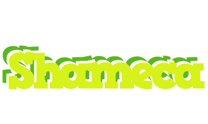 Shameca citrus logo