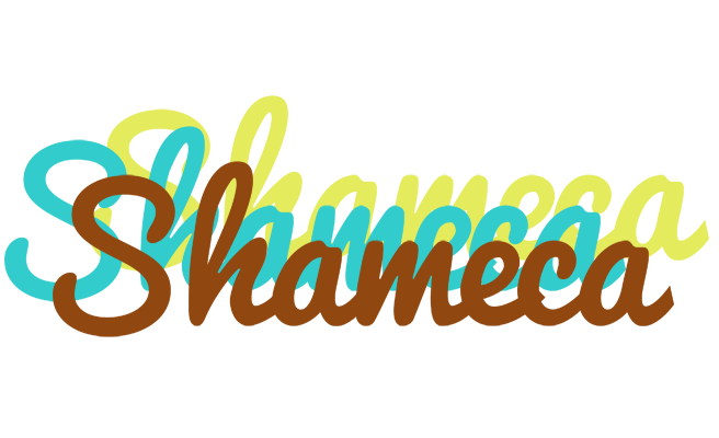 Shameca cupcake logo