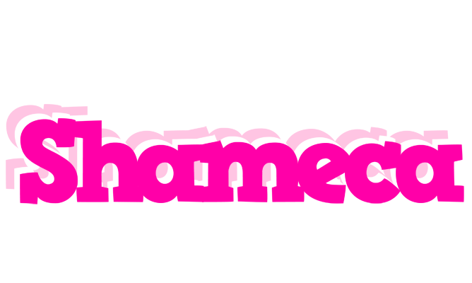 Shameca dancing logo