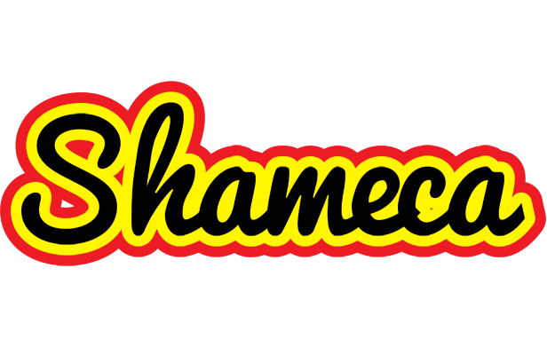 Shameca flaming logo