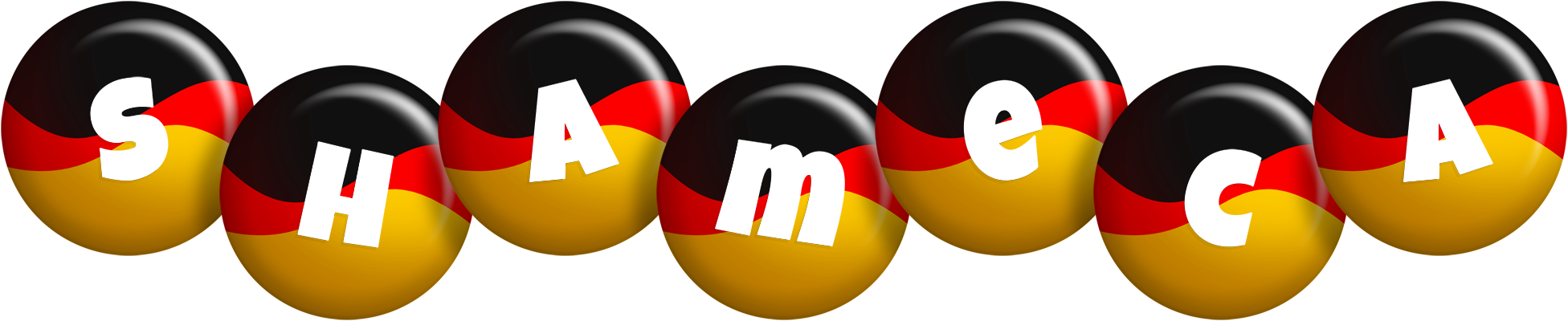 Shameca german logo
