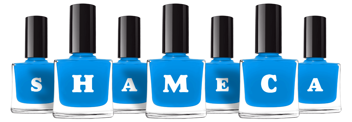 Shameca glossy logo