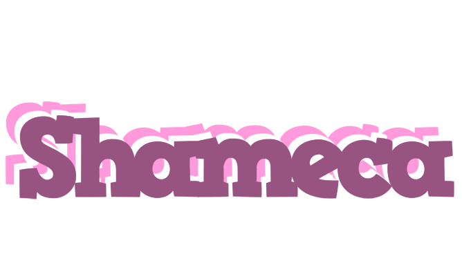Shameca relaxing logo