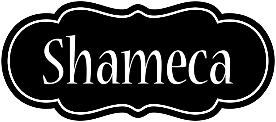 Shameca welcome logo