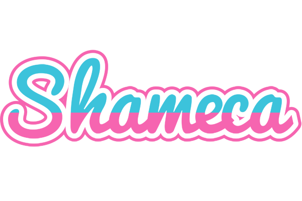 Shameca woman logo