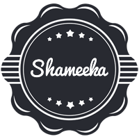 Shameeka badge logo