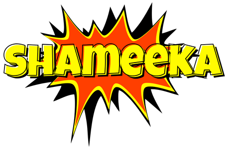 Shameeka bazinga logo