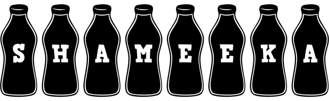 Shameeka bottle logo